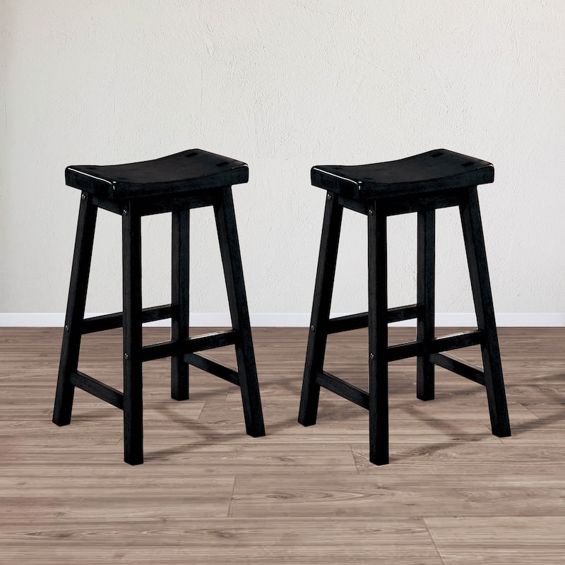 Shankmen Stool (Set of 2) - Black - Bar Height