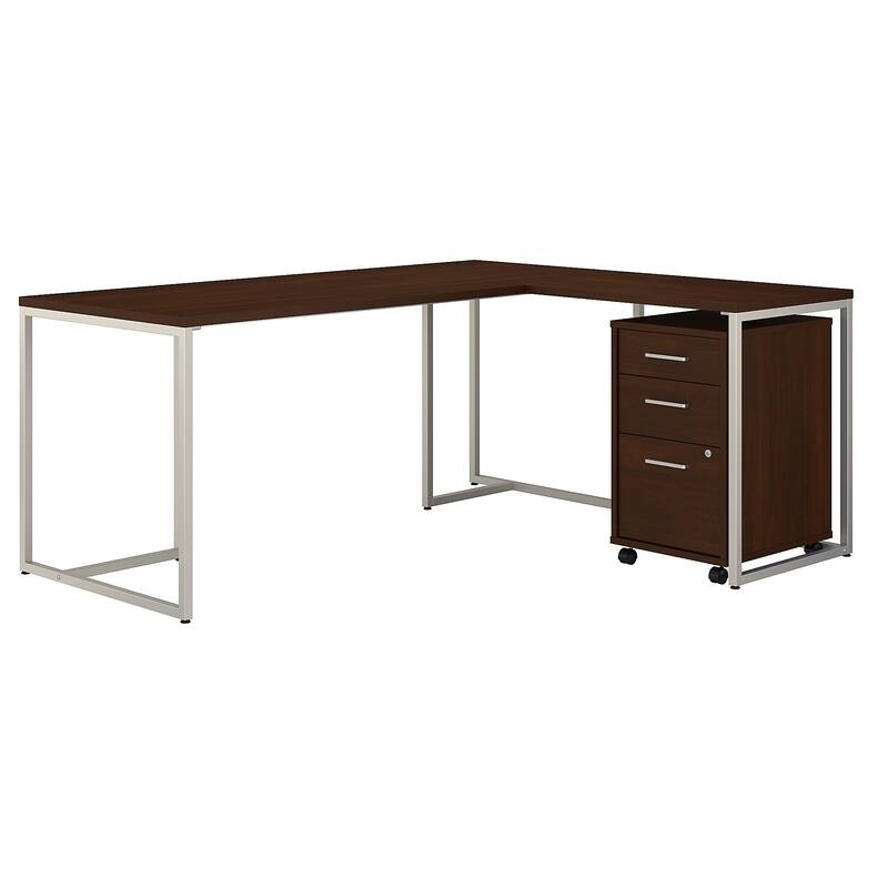 Method 72W L Shaped Desk with Drawers by Bush Business Furniture Bed