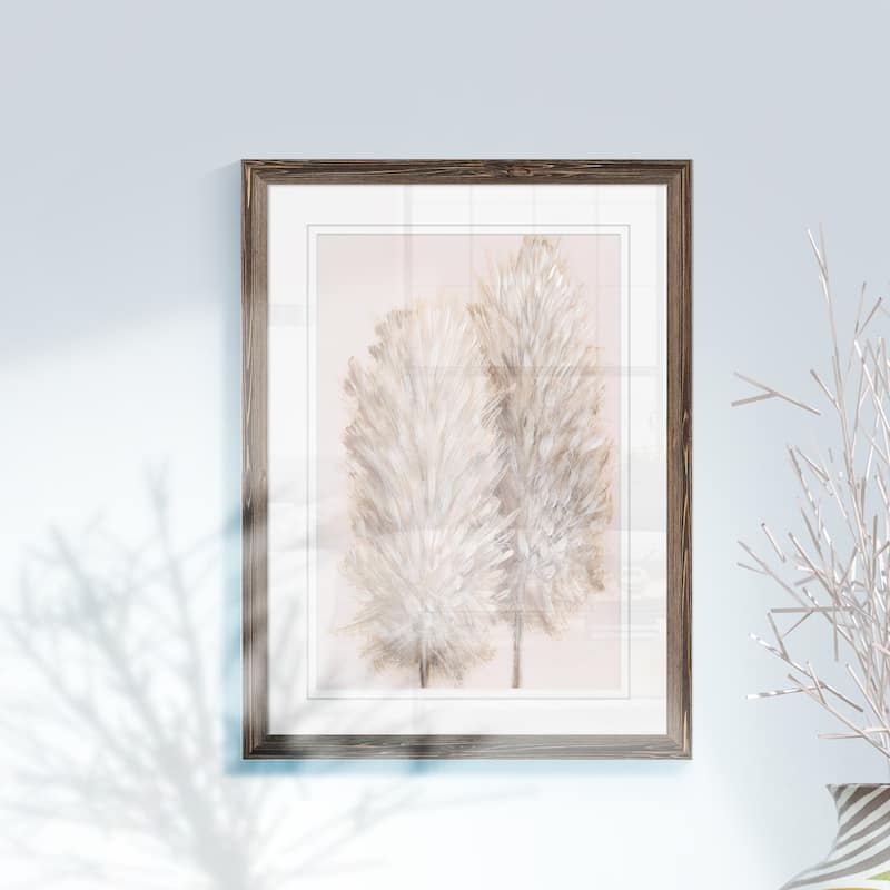 Pampas Grass Iii-framed Print - Espresso - 22x30 - Bed Bath & Beyond 