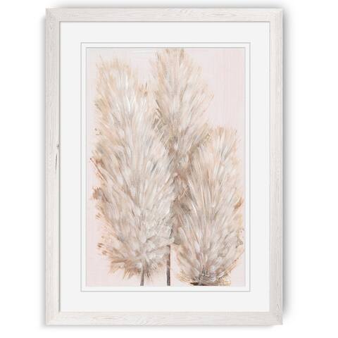 Pampas Grass IV-Framed Print - White - 22X30