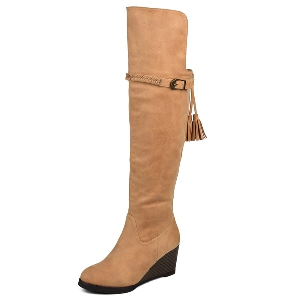 wedge heel boots canada