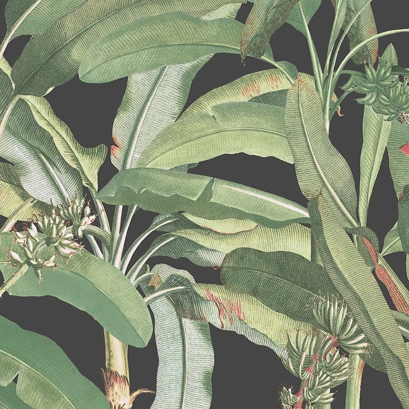 Polynesian Leaves Wallpaper