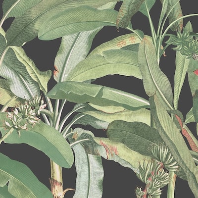 Polynesian Leaves Wallpaper