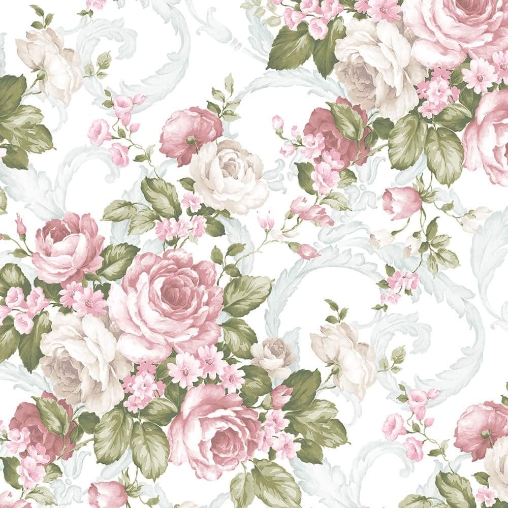 Grand Floral Wallpaper