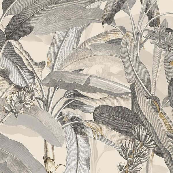 Shop Polynesian Leaves Wallpaper Overstock 30872510