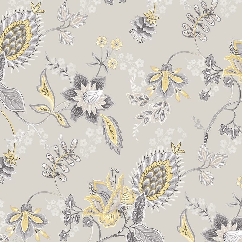 Jacobean Floral Wallpaper