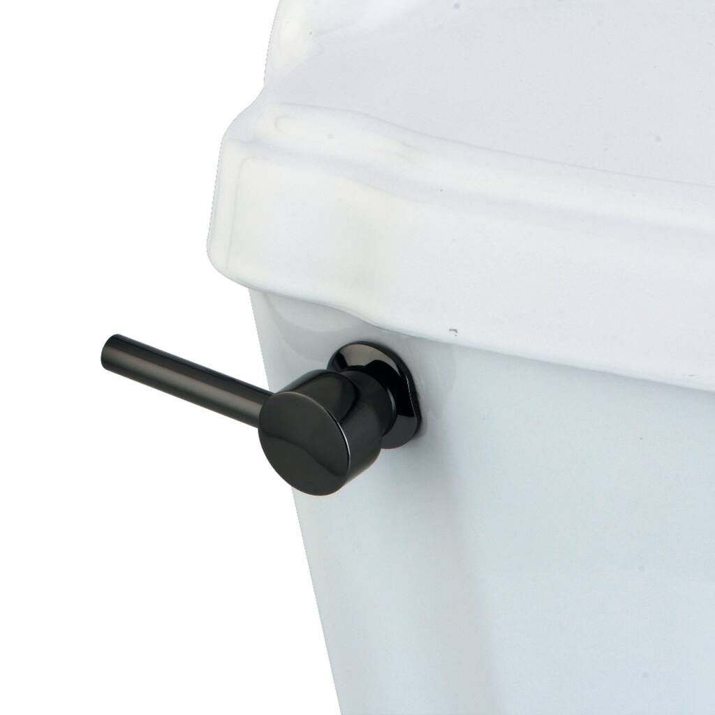 Kingston Brass Water Onyx Toilet Tank Lever in Black Stainless Steel