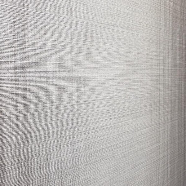 Shop Striped Wallpaper Gray Textured plaid ombre faux grasscloth ...