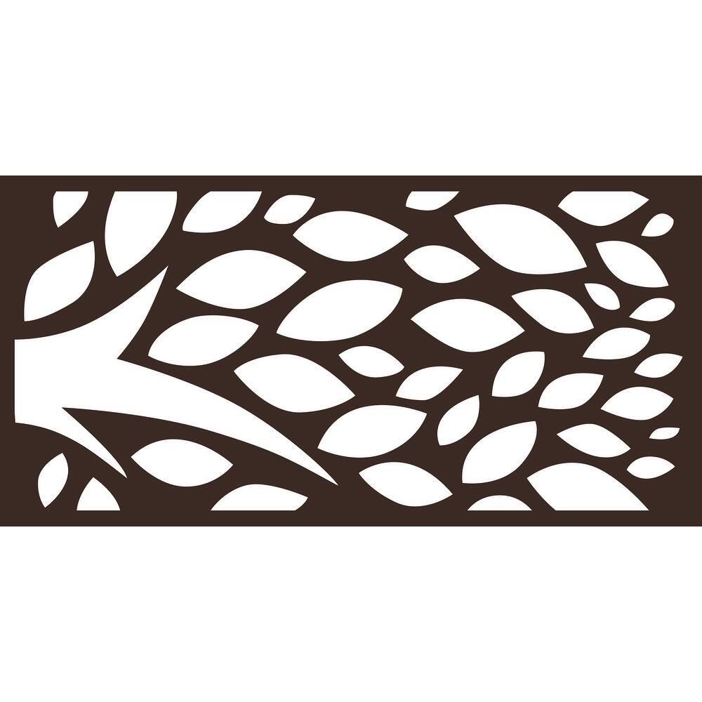 Laser Cut Metal Privacy Screen, 24" x 48"/pc - PlantSpot