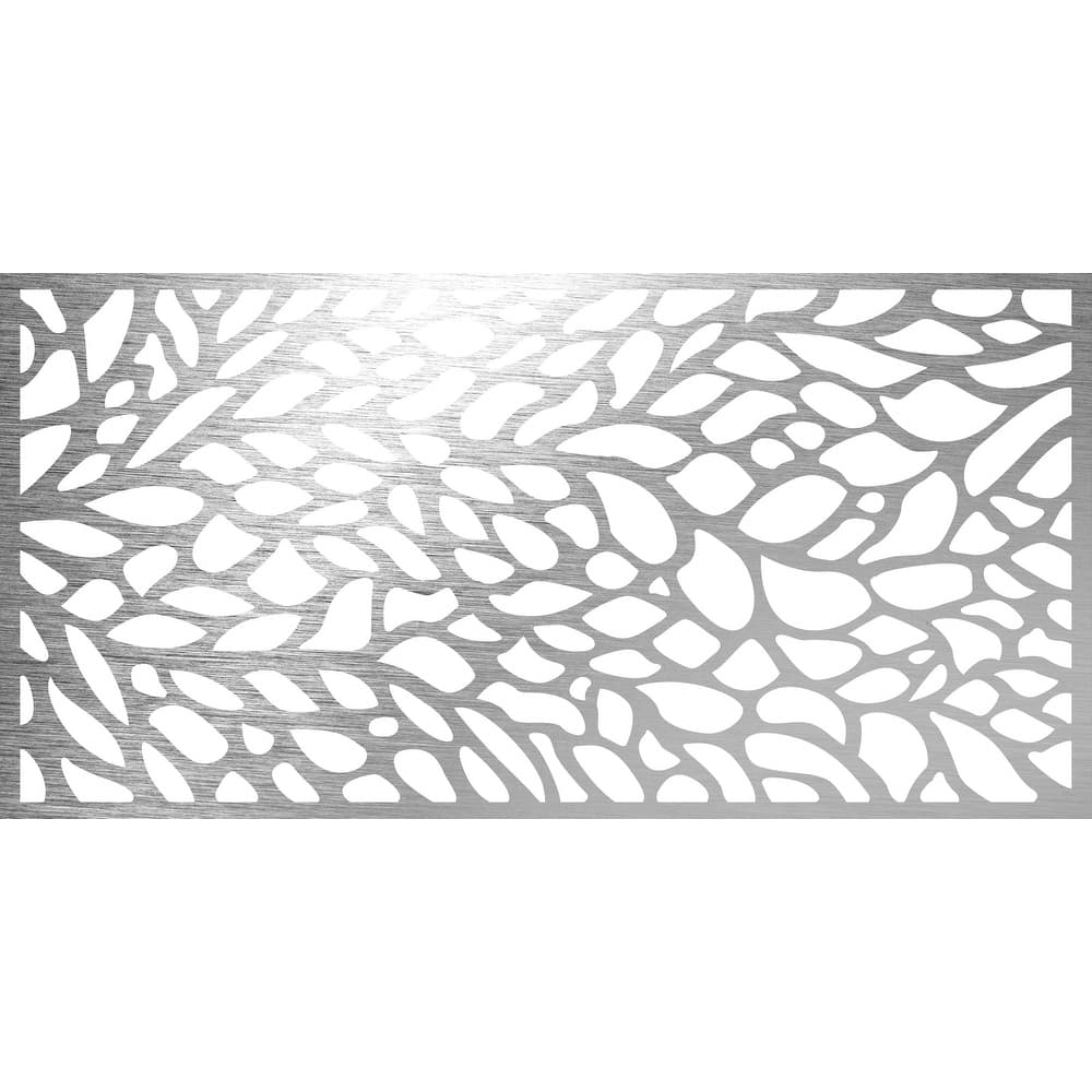 Laser Cut Metal Privacy Screen, 24" x 48"/pc - Scatter