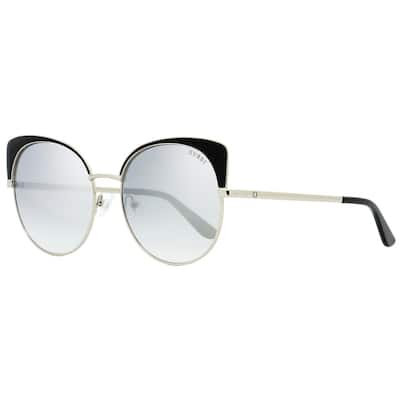 Guess 05C Mens Palladium/Black 56 mm Sunglasses