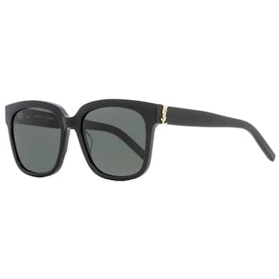 Saint Laurent 003 Mens Black 54 mm Sunglasses