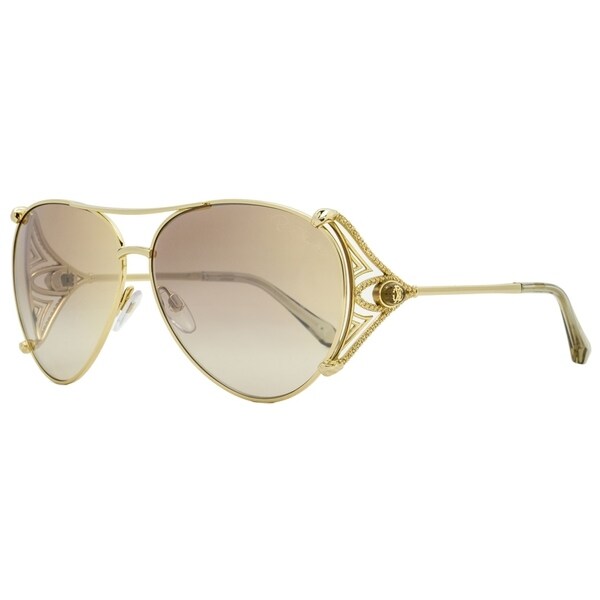 Roberto Cavalli RC1057 Fucecchio 32G Mens Gold 61 mm Sunglasses