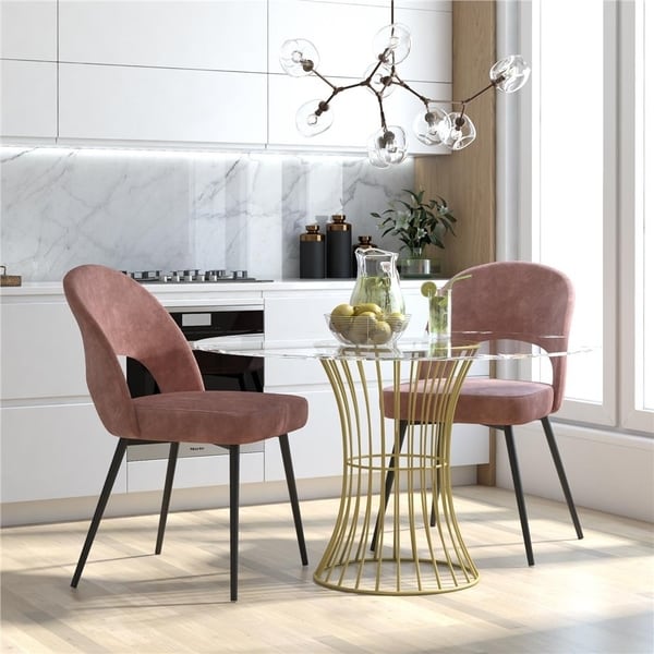 CosmoLiving by Cosmopolitan Alexi Upholstered Dining Chair. Opens flyout.