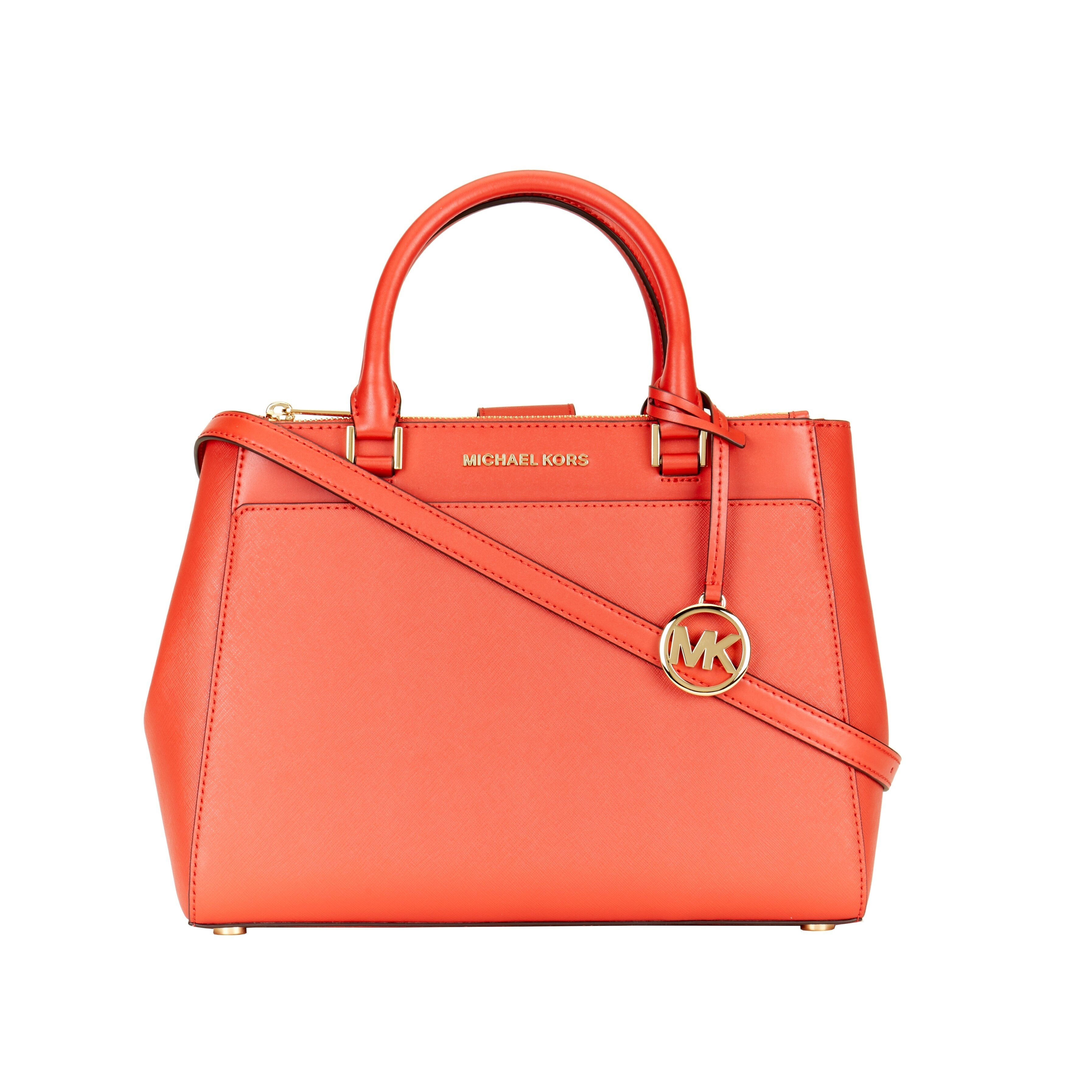 michael kors satchel orange