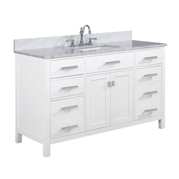 Shop Valentino 54 Single Vanity In White Overstock 30875291