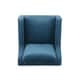 preview thumbnail 5 of 20, Milo Contemporary Velvet Club Chair by Christopher Knight Home - 30.75" W x 33.50" L x 33.75" H