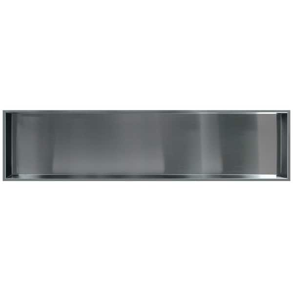 Brushed Stainless Steel Shower Shelves