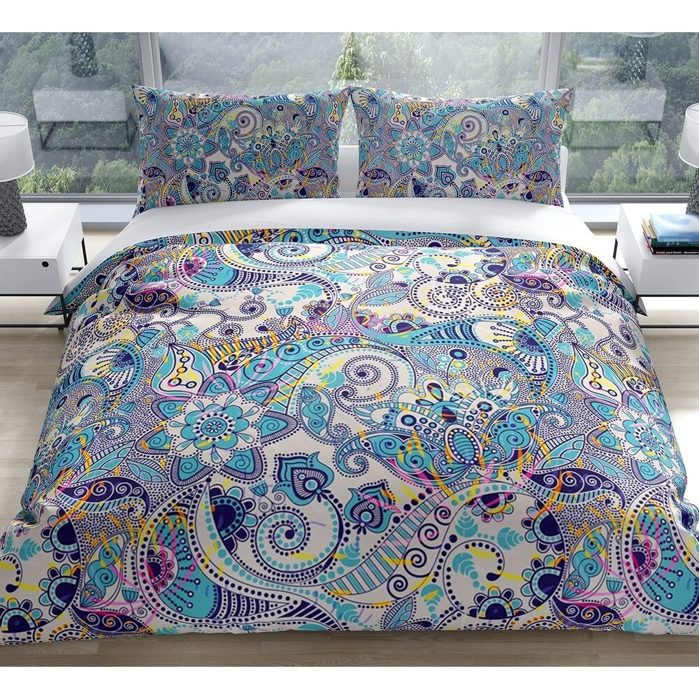 Lumiere Shimmering Supreme Duvet Cover and Insert Set - On Sale