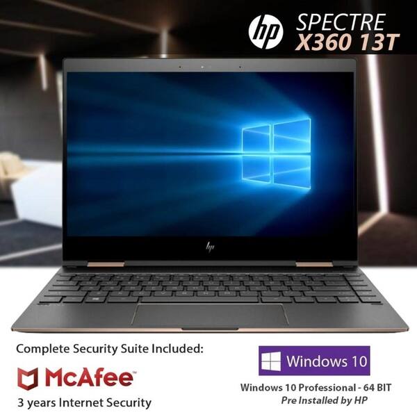 Hp Spectre X360 Touchscreen Core I7 1 80ghz 16gb 512gb 32gb Refurb On Sale Overstock