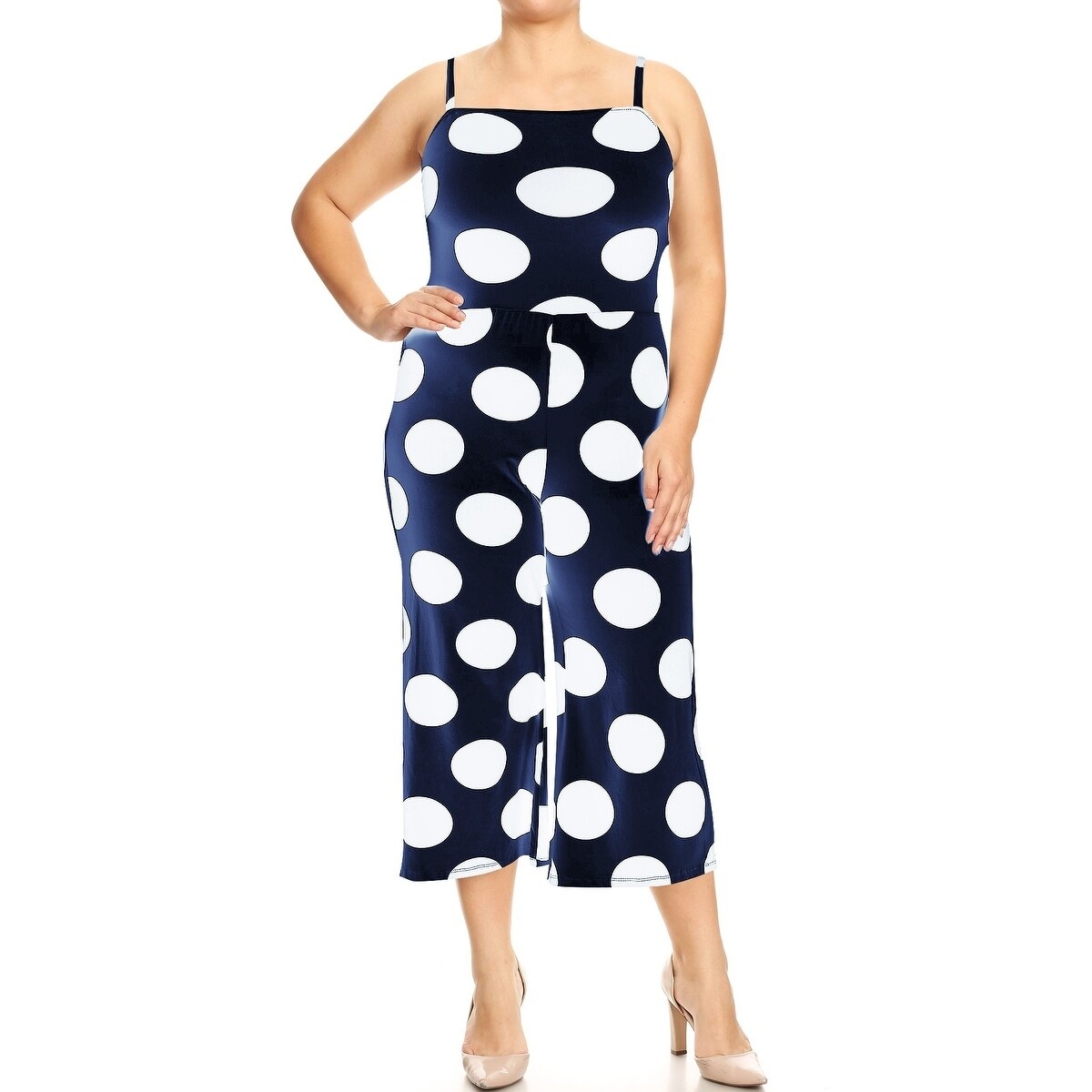 polka dot romper pants