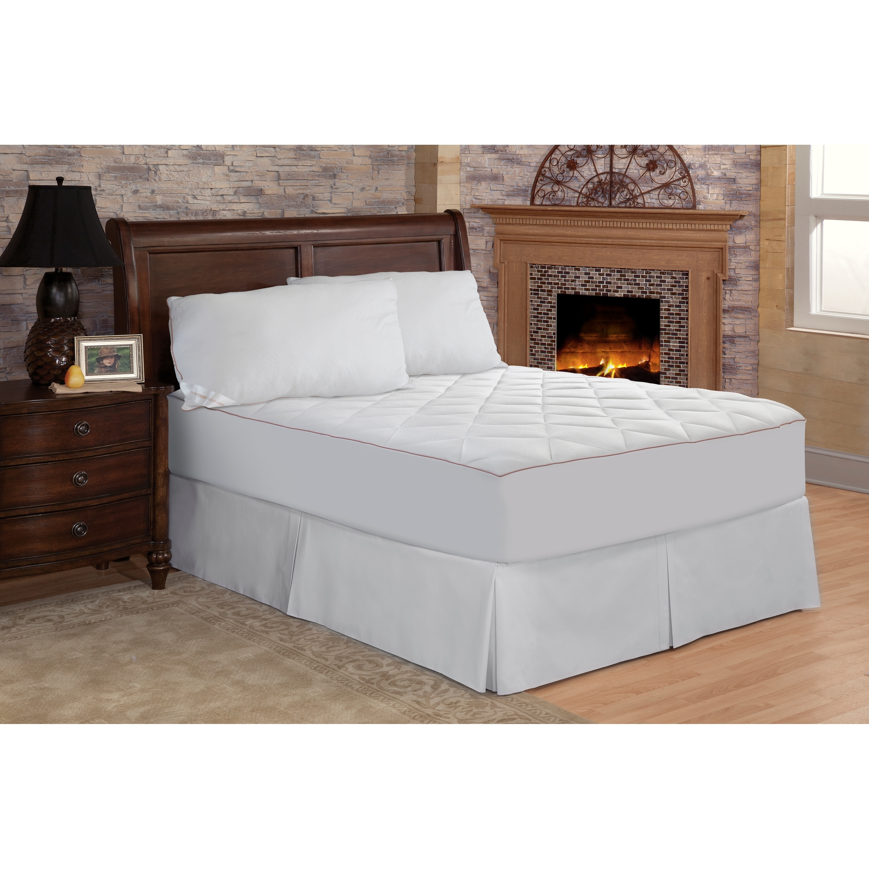 pure sleep cool copper mattress pad