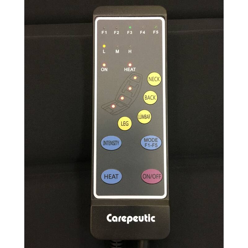 Carepeutic Targeted Zone Deluxe Vibration Massage Mat