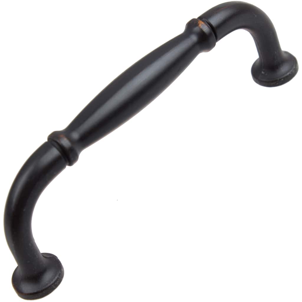 GlideRite 5-Pack 3 in. Center Oil Rubbed Bronze Fluted Cabinet Pulls - Oil Rubbed Bronze