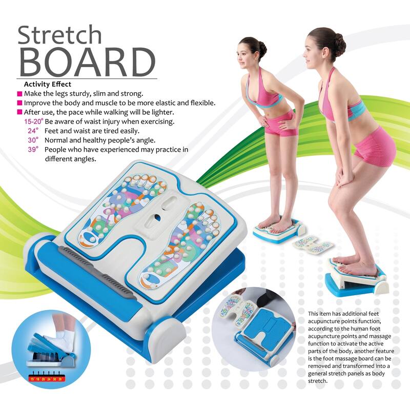 BetaFlex Acupressure Stretch Board and Foot Rest