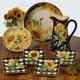 preview thumbnail 2 of 0, Certified International Sunflower Fields 9-inch Soup/Pasta Bowls (Set of 4)