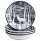 preview thumbnail 1 of 0, Certified International Fluidity Lodge 9-inch Soup/Pasta Bowls (Set of 4)