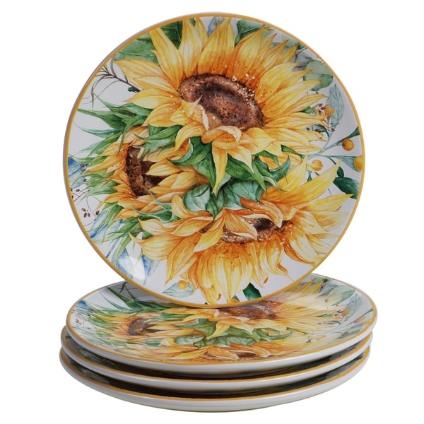 sunflower dinnerware