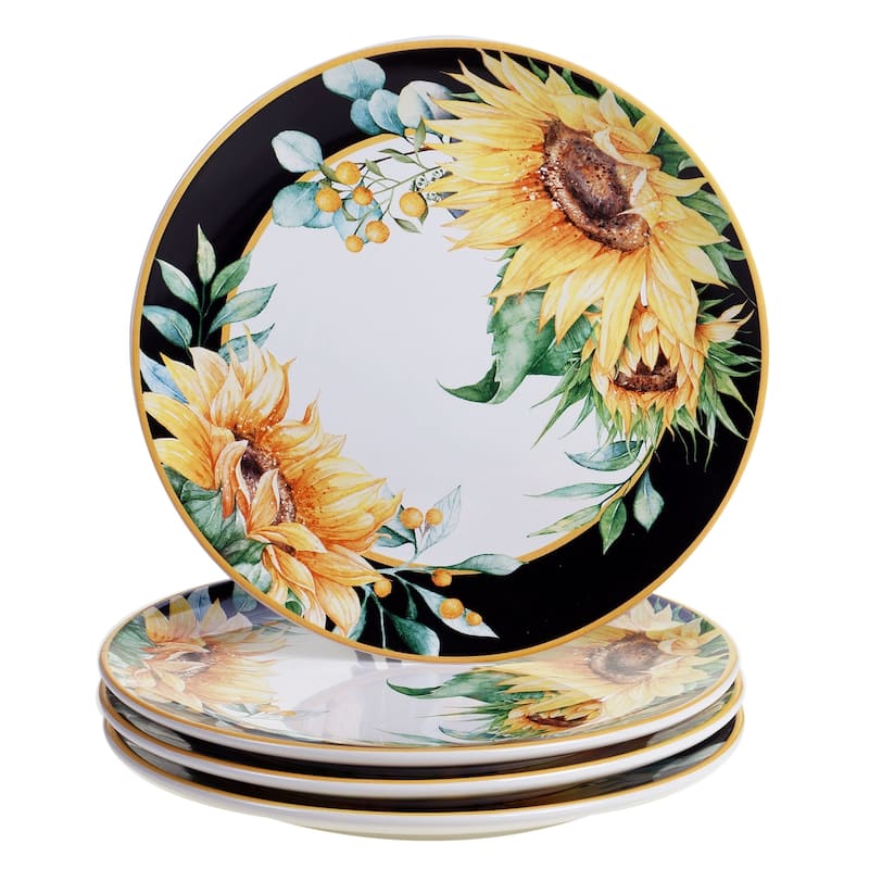 Certified International Sunflower Fields 16-piece Dinnerware Set (Service for 4)