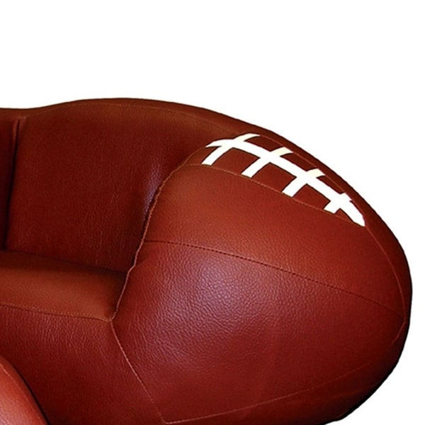 football chair with ottoman