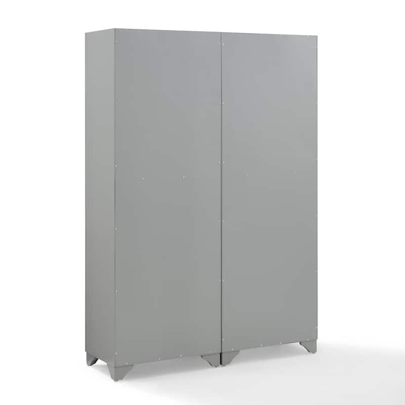 Crosley Tara 2Pc Pantry Set - 47.5"W x 15"D x 67.75"H