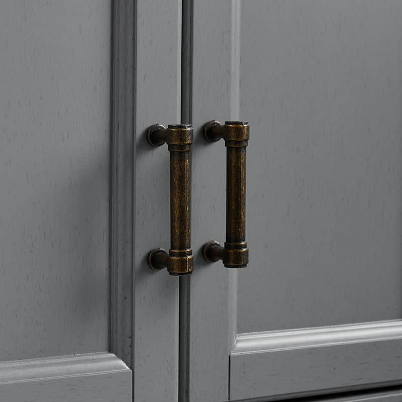 Crosley Tara 2Pc Pantry Set - 47.5"W x 15"D x 67.75"H