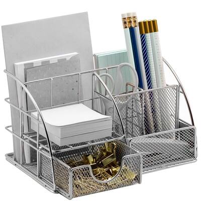 Buy Silver Desk Organizers Online At Overstock Our Best Desk