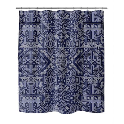 MAMLUK NAVY Shower Curtain by Kavka Designs