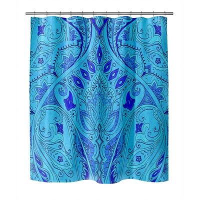 MAHAL BLUE Shower Curtain by Kavka Designs