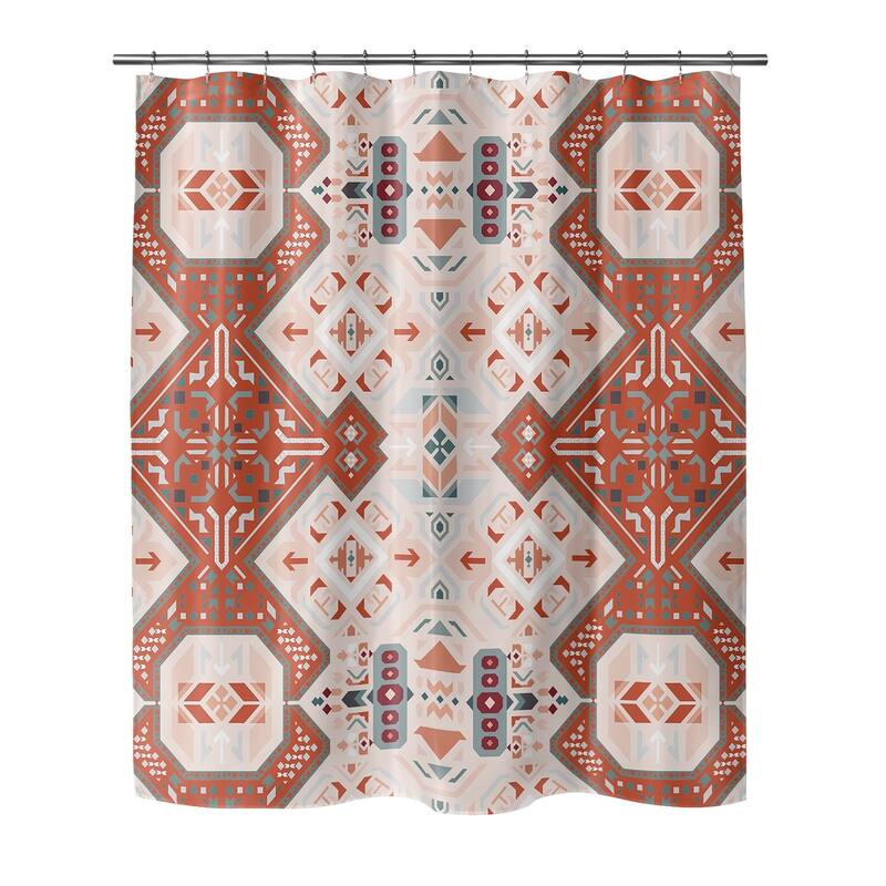 ABADEH TERRACOTTA Shower Curtain By Kavka Designs Bed Bath & Beyond