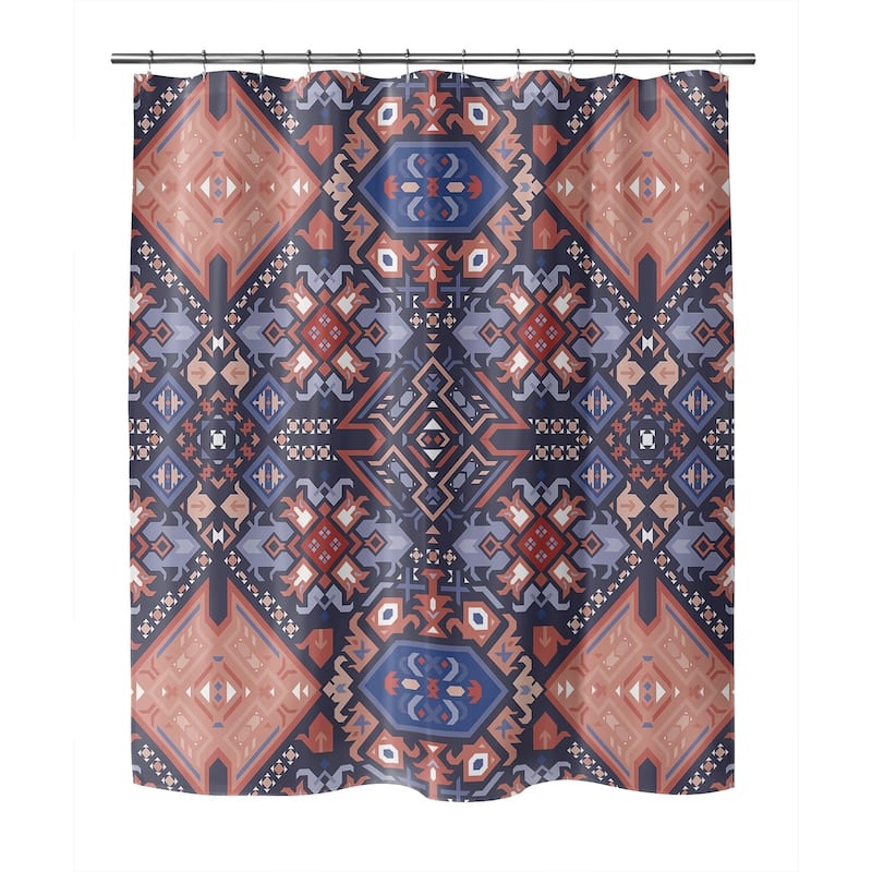 SERAPI NAVY Shower Curtain By Kavka Designs - Bed Bath & Beyond - 30884743