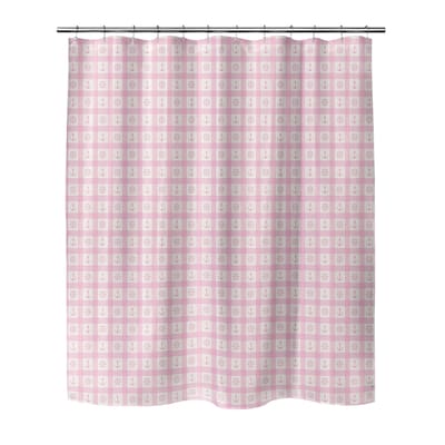 ANCHOR GALORE PINK Shower Curtain by Kavka Designs