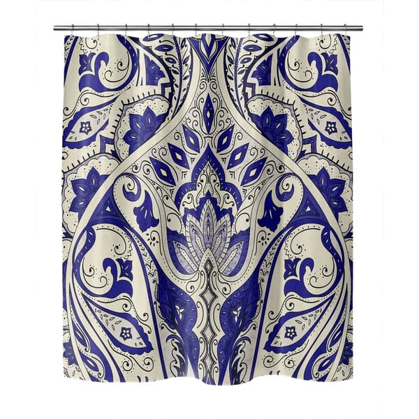 MAHAL NAVY Shower Curtain By Kavka Designs - Bed Bath & Beyond - 30884789