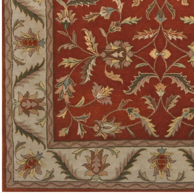 HERAT ORIENTAL Handmade Isfahan Wool Rug - 8' x 11'