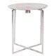 preview thumbnail 1 of 7, Allan Andrews Raw Silver Round Spiral Top Accent Table
