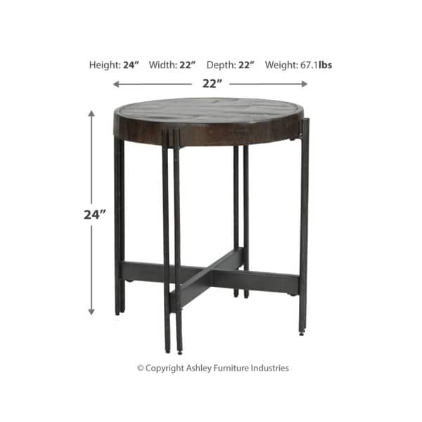Jillenhurst Round End Table Bed Bath & Beyond 30885375