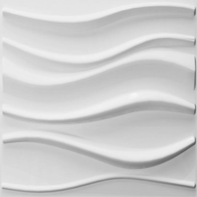 3D Fiber Wall Panelling, 20"x20"/pc - 12pc