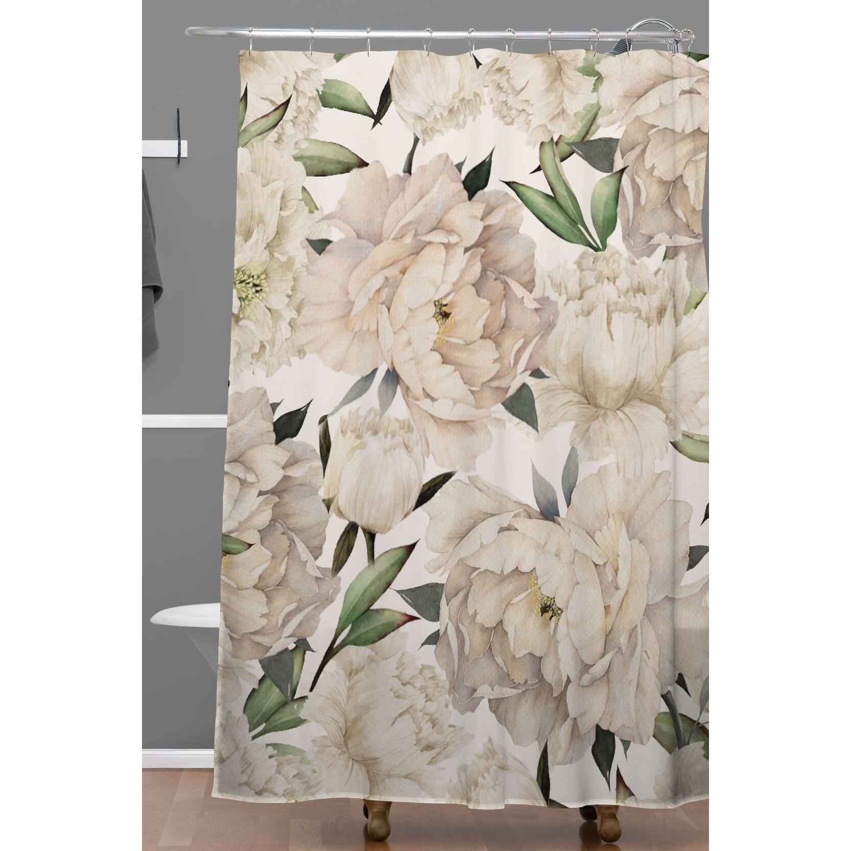 Deny Designs Peonies Pattern Shower Curtain Bed Bath & Beyond 30886533