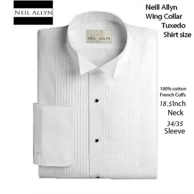 mens wing collar shirt