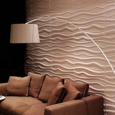 3D Embossed PVC Panel For Wall Decor, 20"x20"/pc - 50pc - Overstock ...